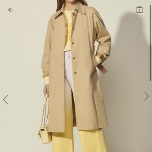 Nwot Sandro Trench Coat